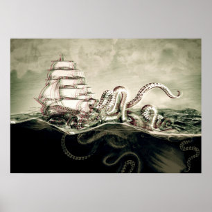 Kraken Seriography Poster
