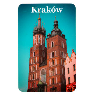 Krakow Europe Poland Polska Old Town Magnet