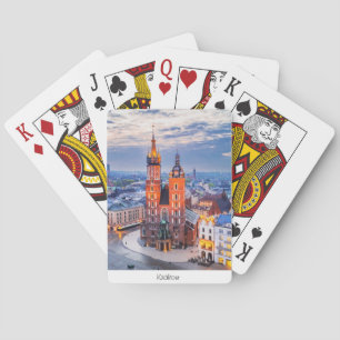 Krakow night in Poland Poker Cards