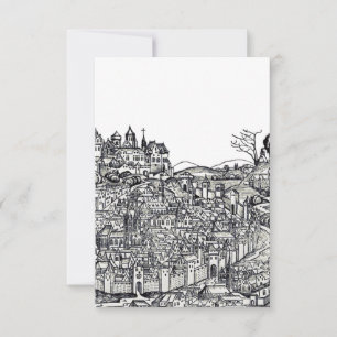 Krakow oldest cities in Poland Thank You Card