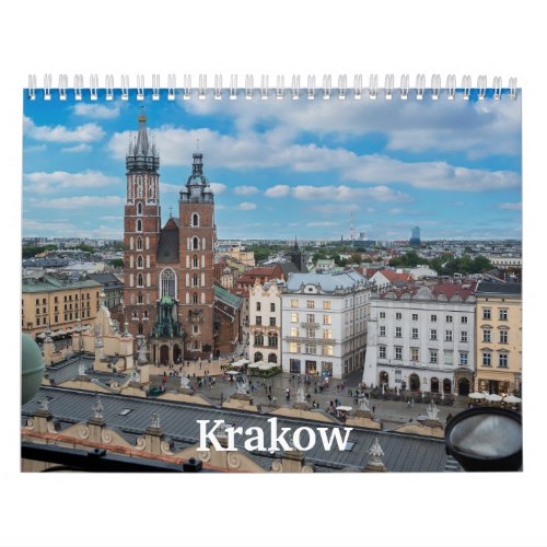 Krakow photo calendar Poland Calendar