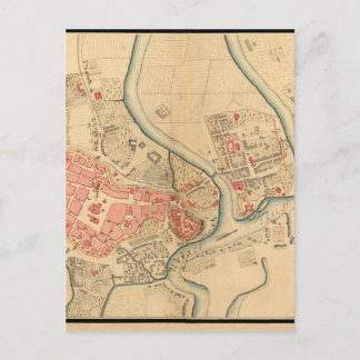 Krakow Poland 1755 Postcard