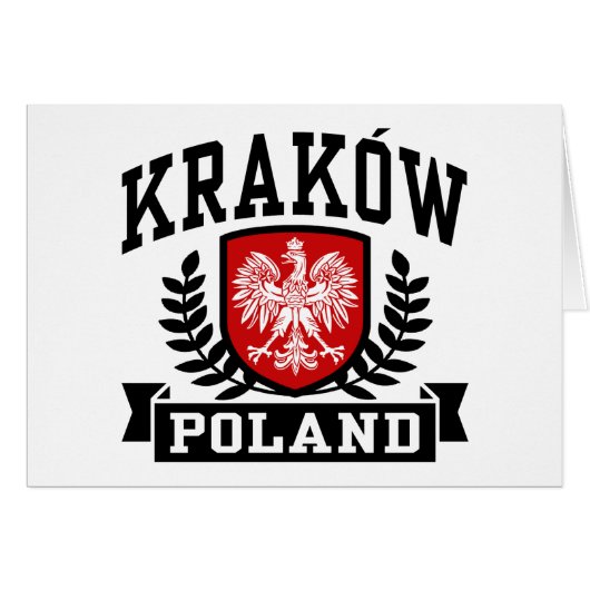 Krakow Poland Cards (Front Horizontal)