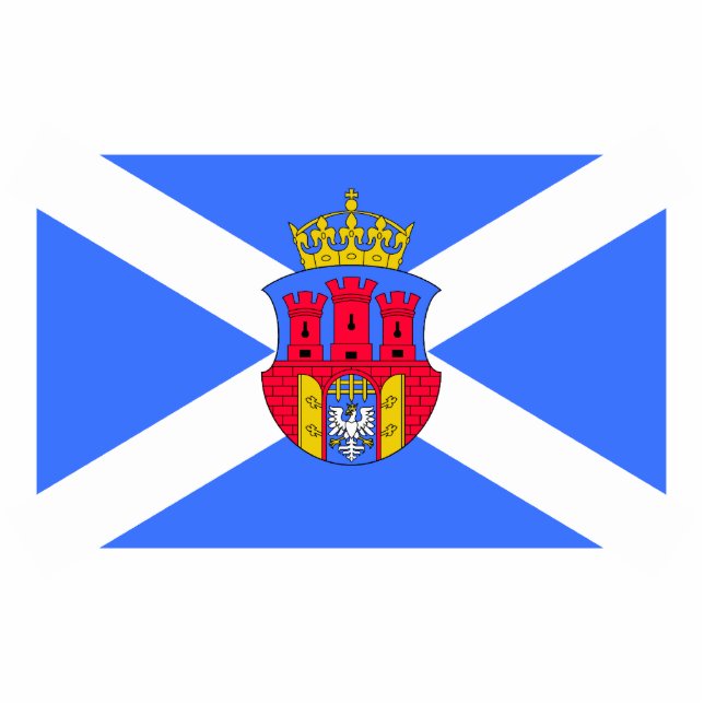 Krakow, Poland flag Cutout (Front)