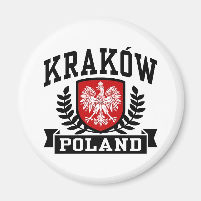 Krakow Poland Magnet (Front)