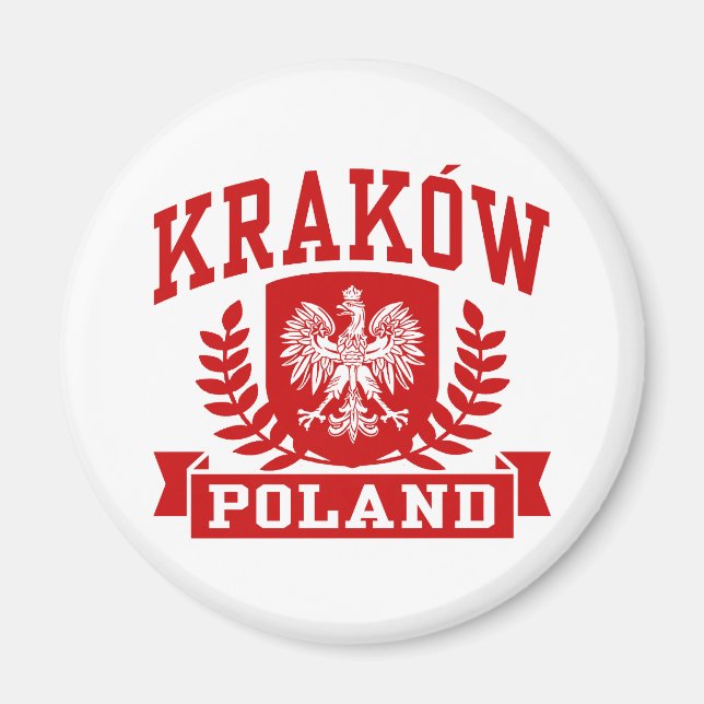 Krakow Poland Magnet (Front)