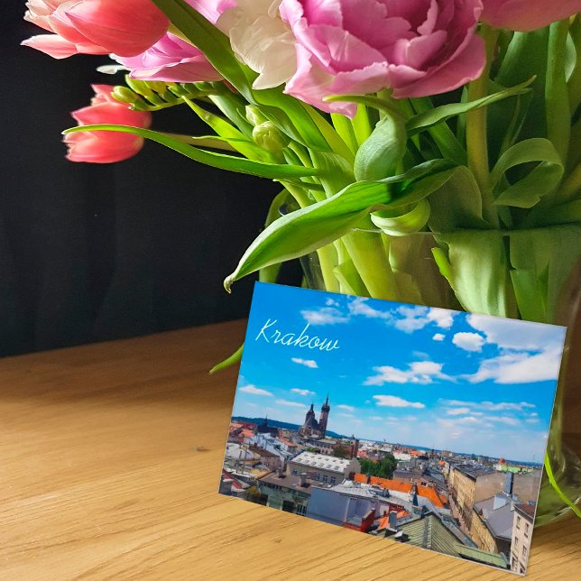 Krakow, Poland, Roofs of houses Postcard (Creator Uploaded)