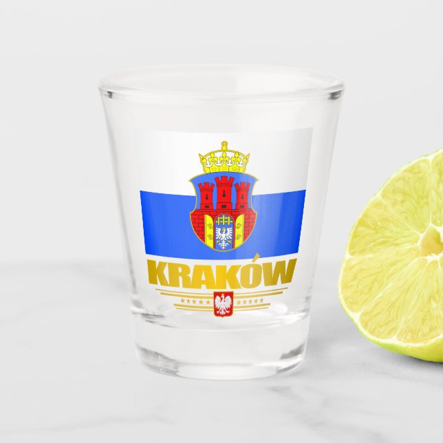 Krakow Shot Glass (Front)