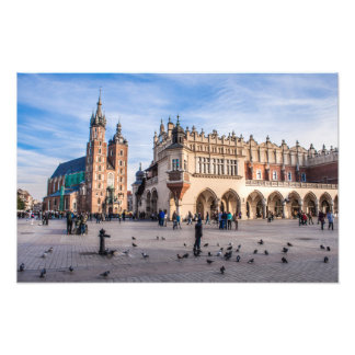 Krakow Square Photo Print