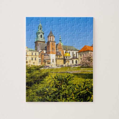 Krakow Wawel Castle Poland beautiful puzzles
