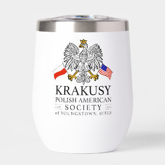 Krakusy Polish American Society Water Tumbler