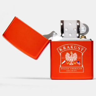 Krakusy Polish American Society Zippo Lighter