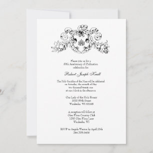 Krall Reception Invitation