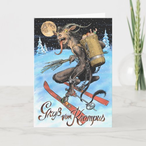 Krampus 2017 Greeting Card