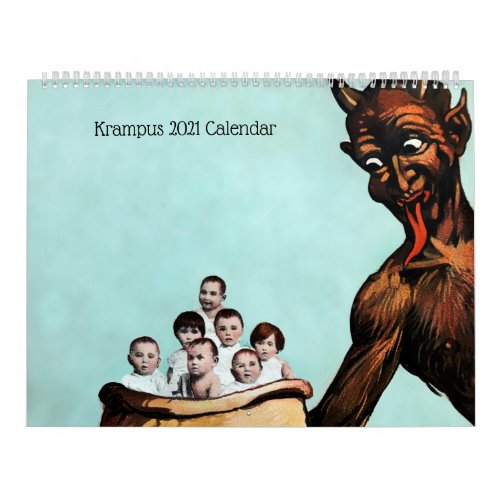 Krampus 2021 calendar