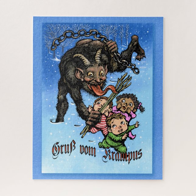 Krampus 520 piece Puzzle (Vertical)