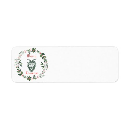 Krampus address labels