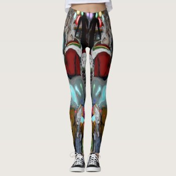 Krampus And Demons Leggings by UndefineHyde at Zazzle