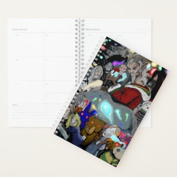 Krampus And Demons Planner by UndefineHyde at Zazzle