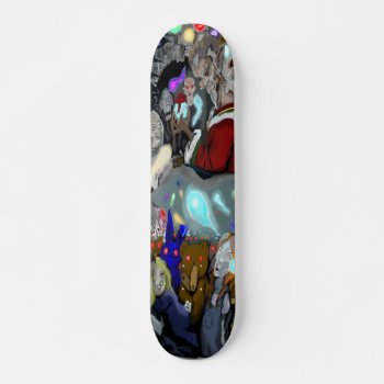 Krampus And Demons Skateboard by UndefineHyde at Zazzle