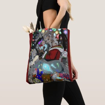 Krampus  And Demons Tote Bag by UndefineHyde at Zazzle
