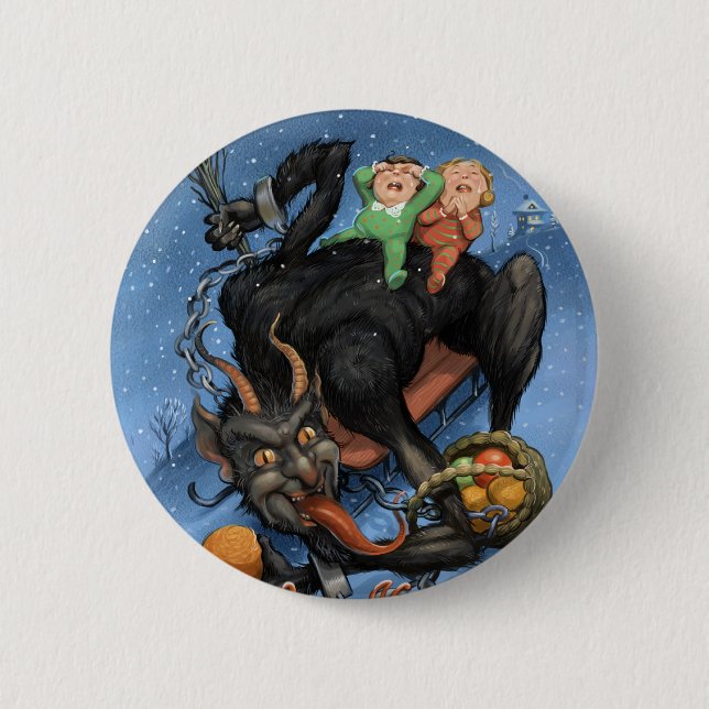 Krampus Button (Front)