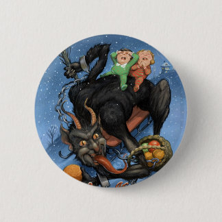 Krampus Button