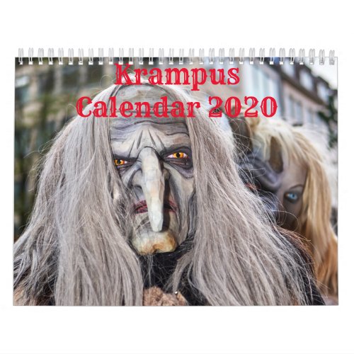 Krampus Calendar 2020 Munich