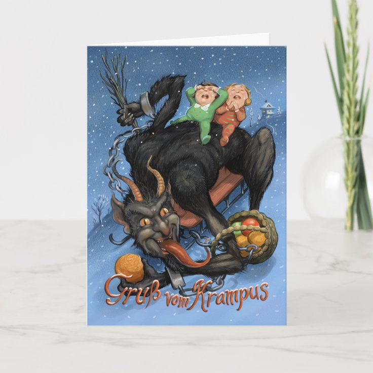 Krampus Card | Zazzle
