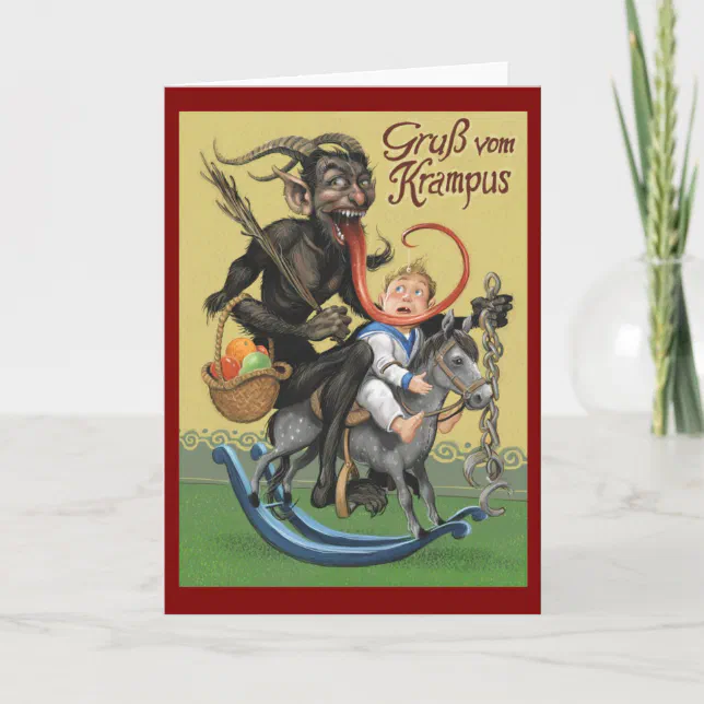 Krampus Card | Zazzle