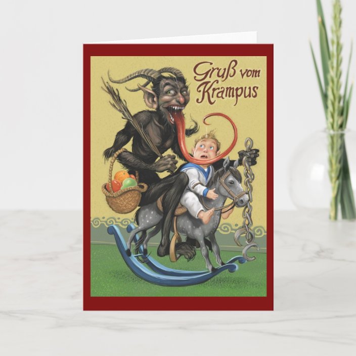 Krampus Card | Zazzle.com
