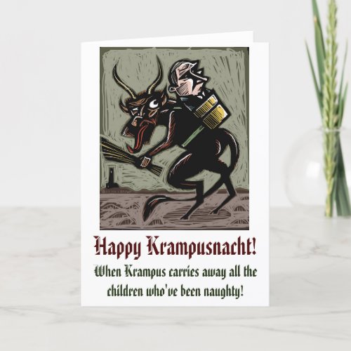 Krampus Card _ Putin Edition