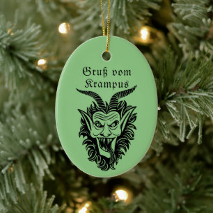Krampus Ceramic Ornament
