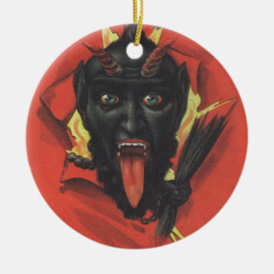 Krampus Ceramic Ornament