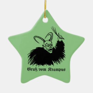 Krampus Ceramic Ornament