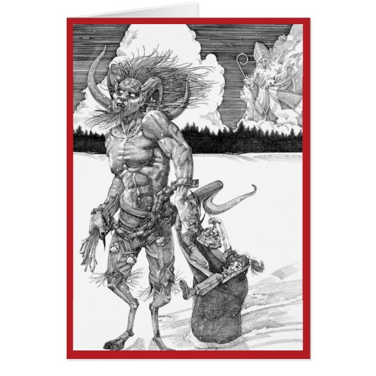 Krampus Christmas Card (Front)