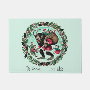 Krampus Christmas                                  Doormat