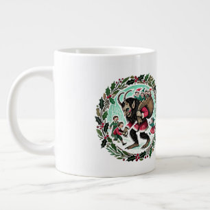 Krampus Christmas Giant Coffee Mug
