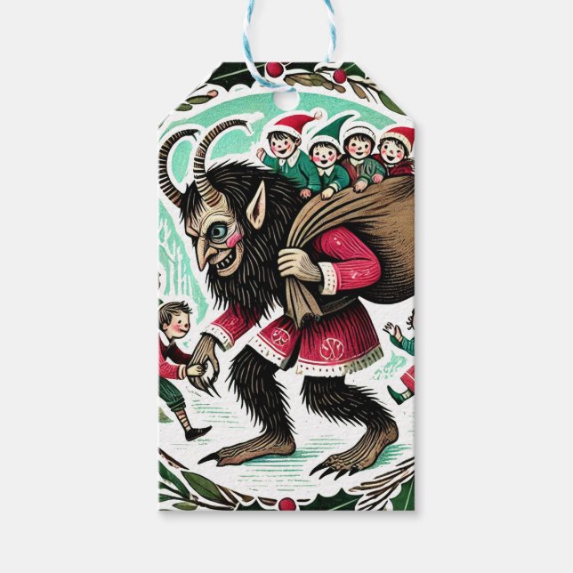 Krampus Christmas                                  Gift Tags (Front)
