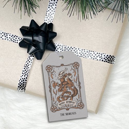 Krampus Christmas Holiday  Gift Tags