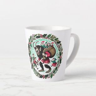 Krampus Christmas                                  Latte Mug