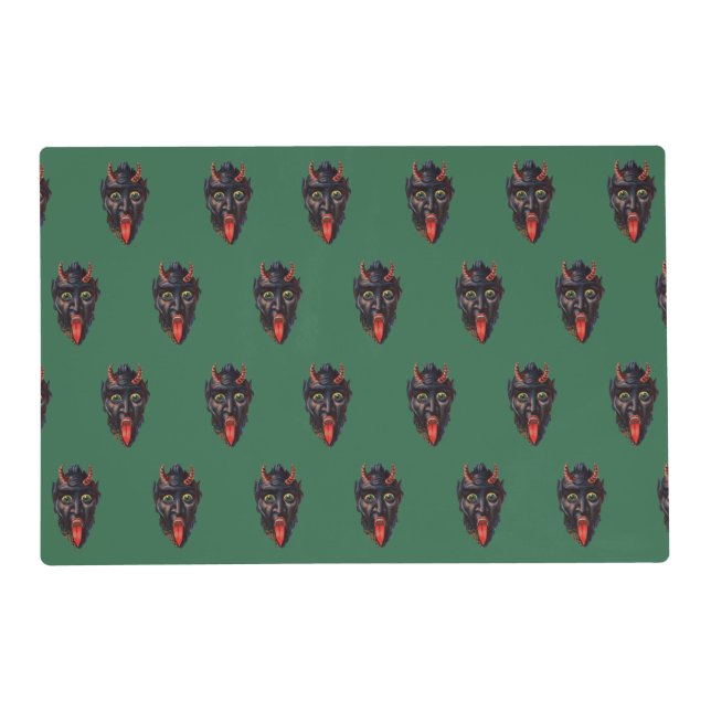 Krampus Christmas Placemat (Front)