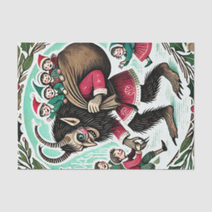 Krampus Christmas                                  Tissue Paper