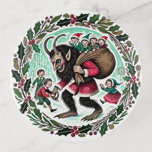 Krampus Christmas                                  Trinket Tray