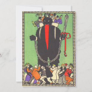 Krampus Collecting The Bad People