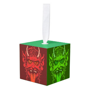 Krampus Cube Ornament