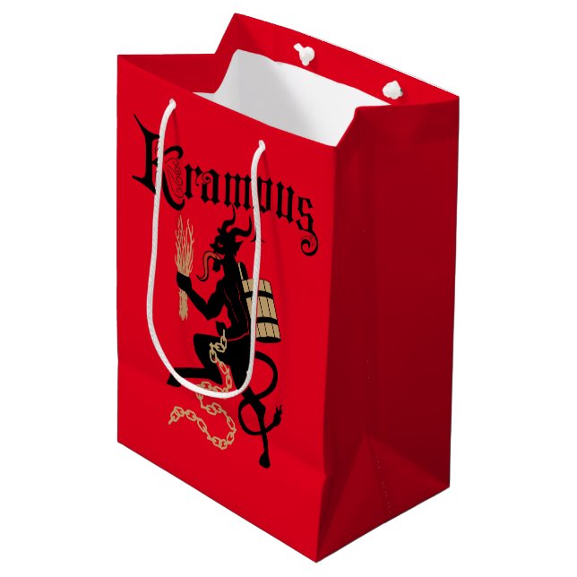 Krampus Gift Bag (Front Angled)
