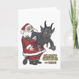 Krampus Greeting Cards | Zazzle