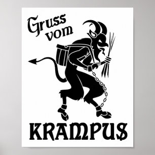 Krampus - Gruss Vom (greetings From) Krampus  Poster