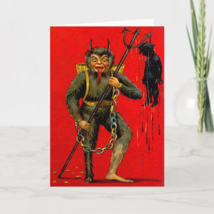 Krampus Holiday Card
